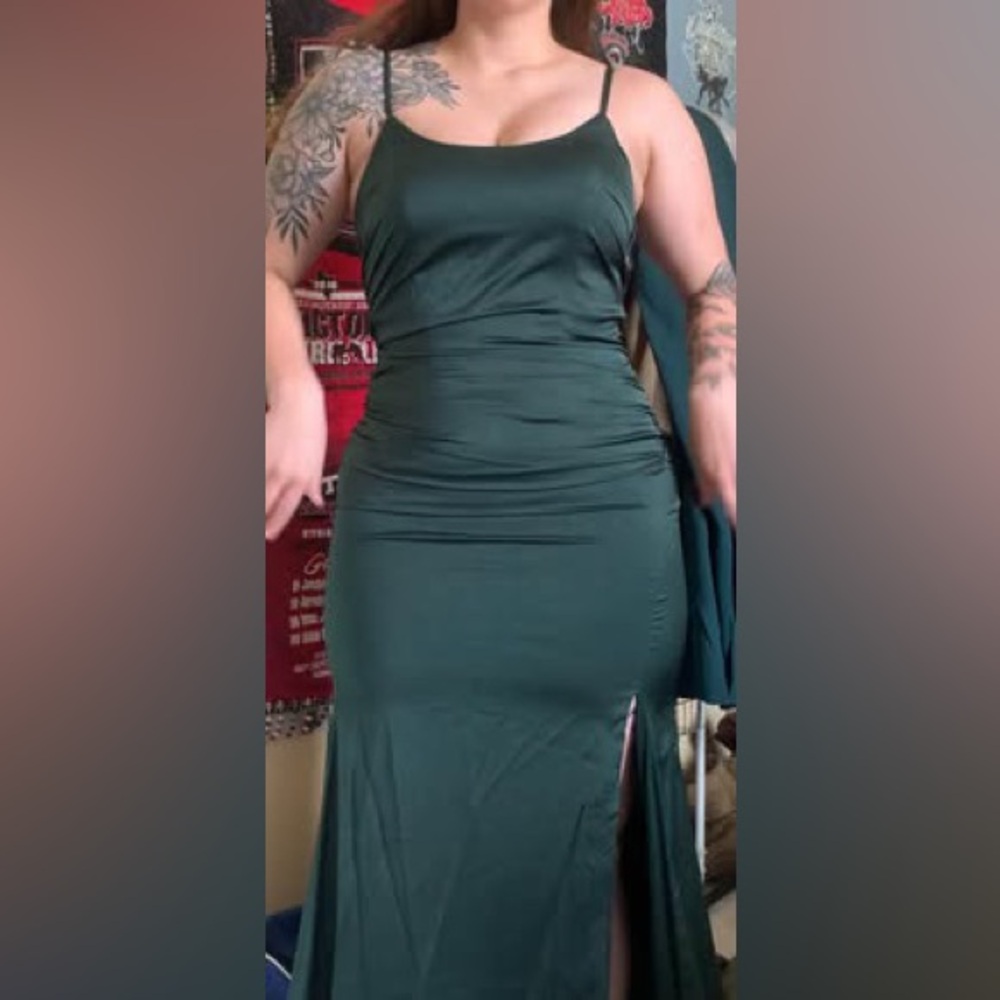 Emerald Green Dress